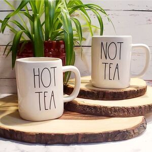 Rae Dunn Hot Tea & Not Tea Mugs